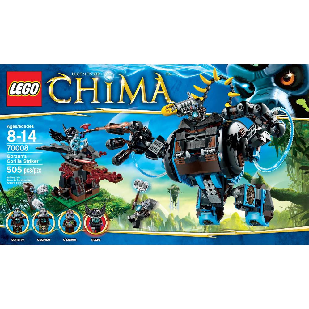 LEGO Legends of Chima Gorzan's Gorilla Striker #70008