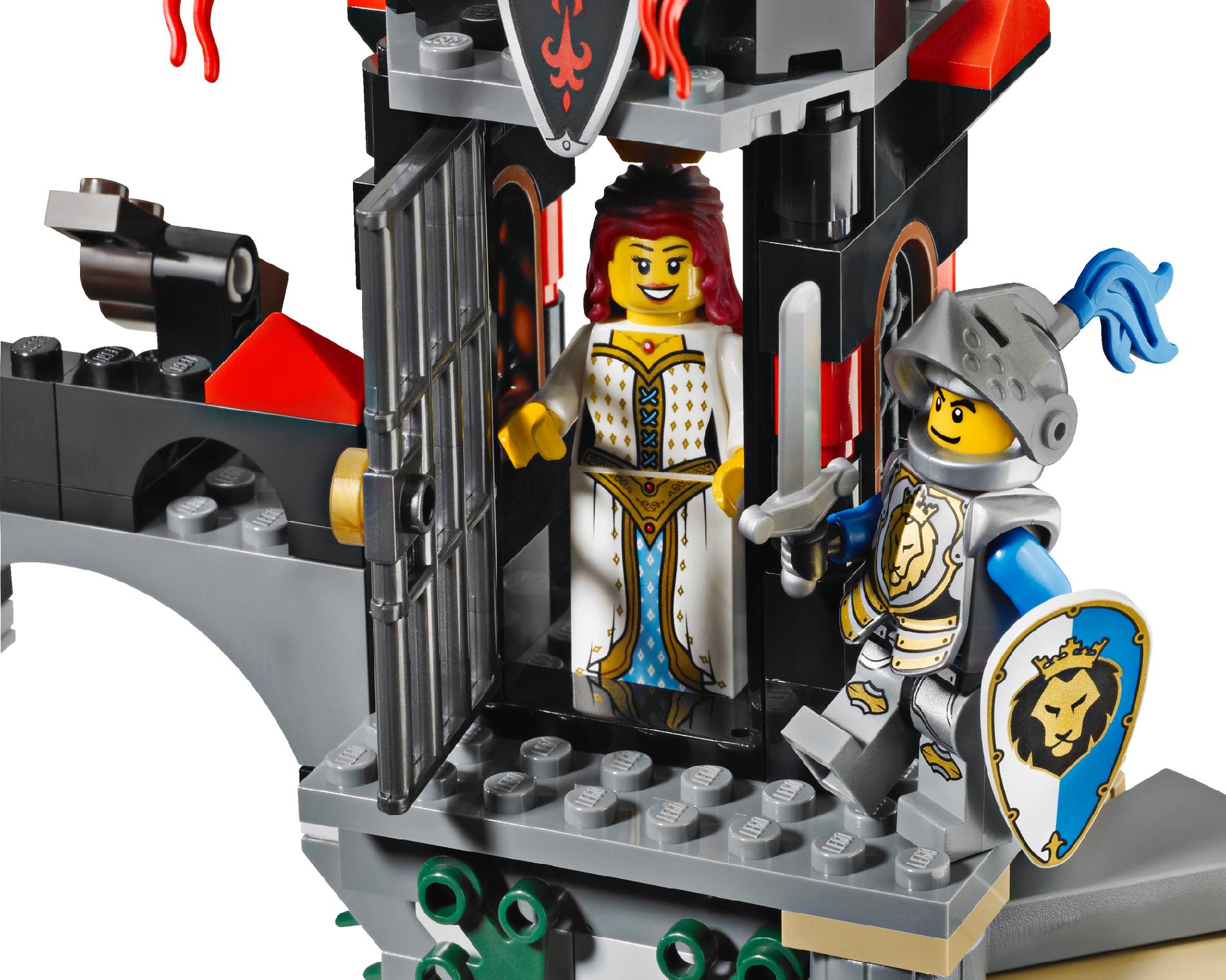 lego castle dragon mountain