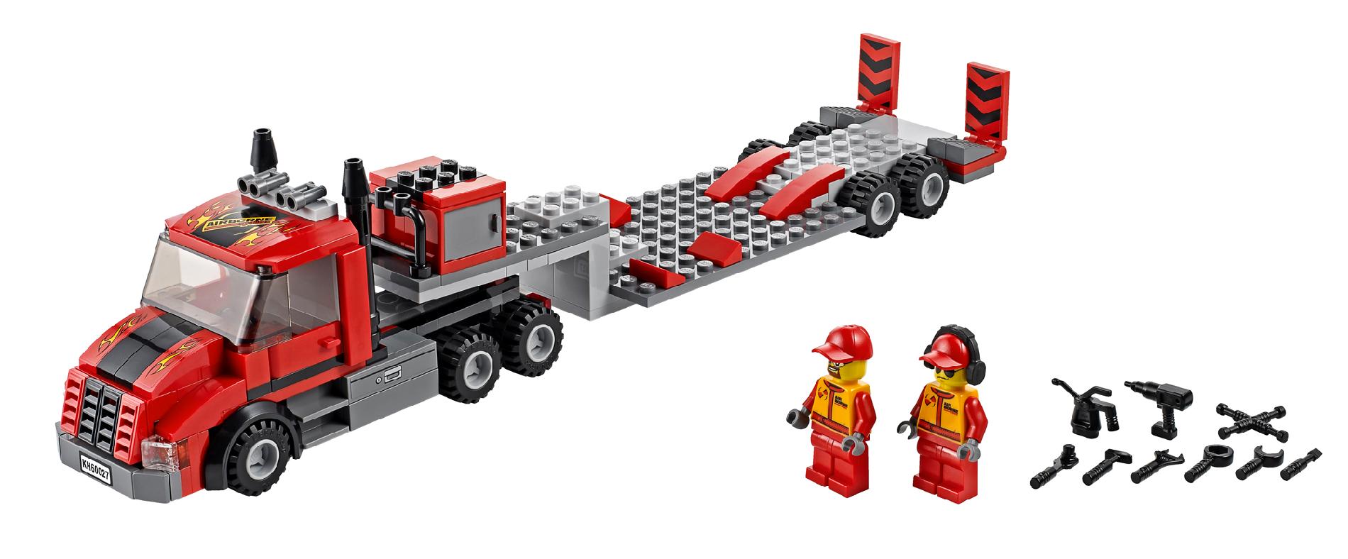 lego monster truck transporter