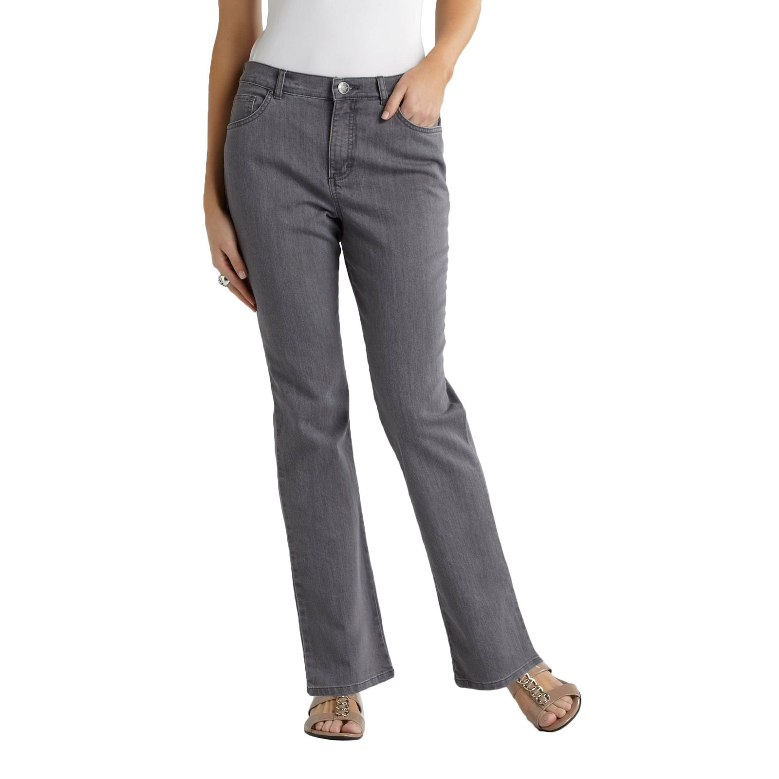 Basic Editions Women's Classic-Fit Jeans
