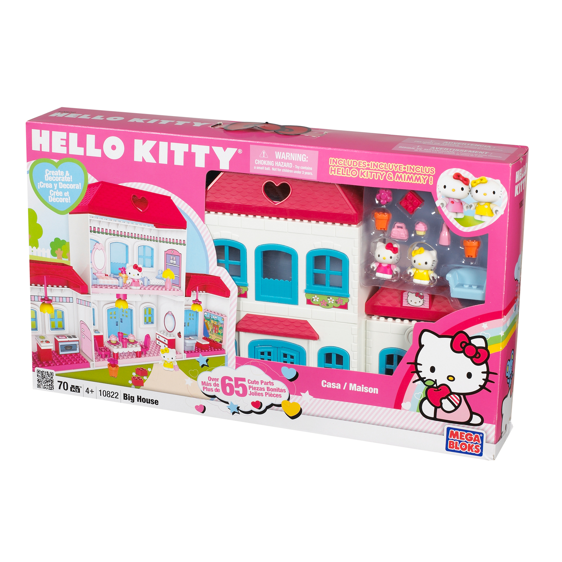 pink kitty house of toys