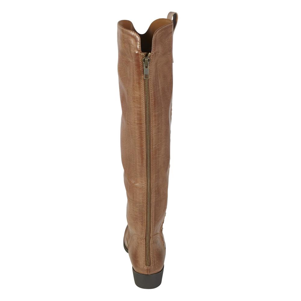I Love Comfort Women's Fashion Riding Boot Crossings - Luggage Brown ...