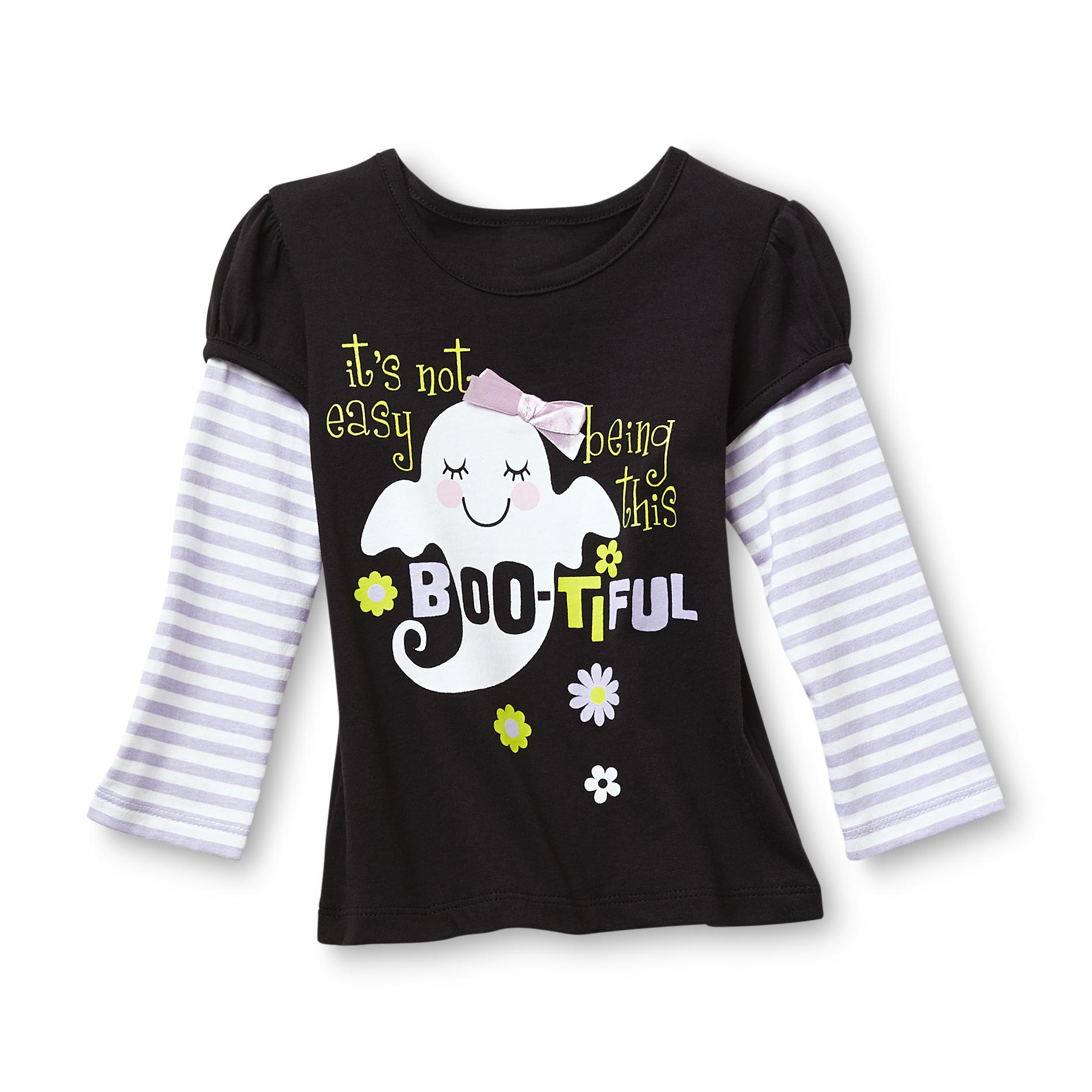 Holiday Editions Infant & Toddler Girl's Long-Sleeve Shirt - Boo-tiful