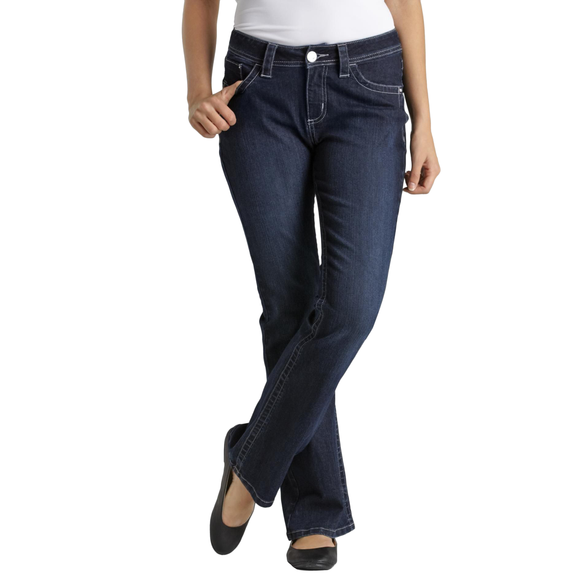 LEE Women's Curvy-Fit Bootcut Jeans - Clothing - Women's Clothing ...