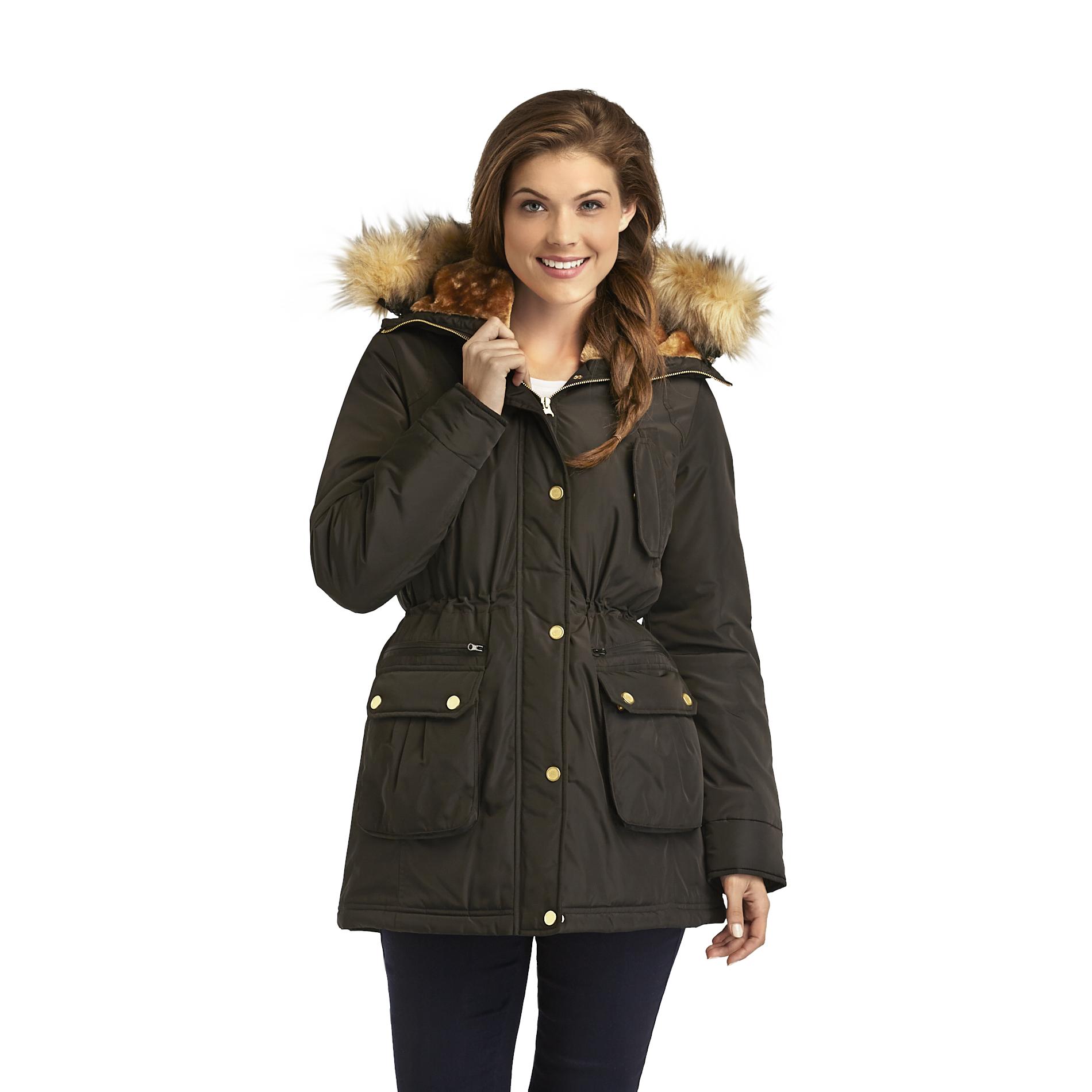 Triple Star Women's Hooded Parka Coat