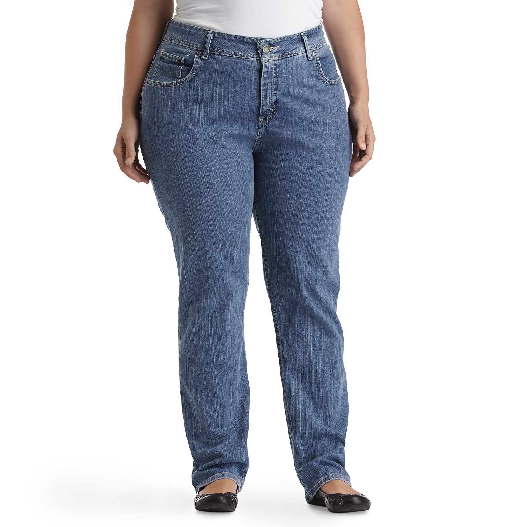 Riders by Lee Women's Plus 5 Pocket Relaxed Fit Jean