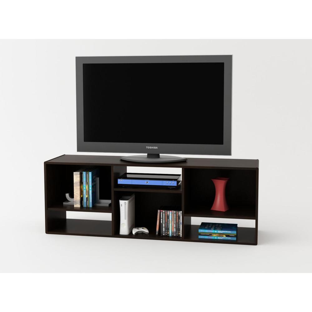 Dorel Home Furnishings 60" TV Stand/Bookcase  Multiple Colors