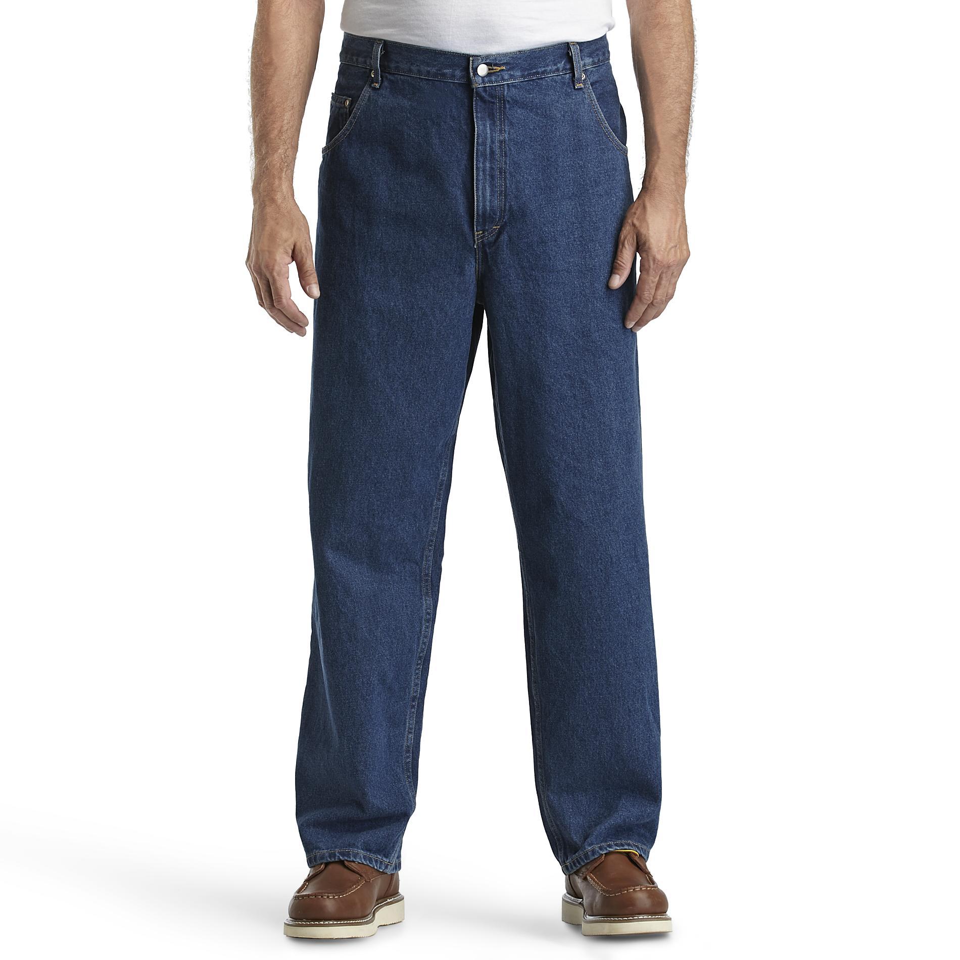 Basic Editions Men's Big & Tall Jeans