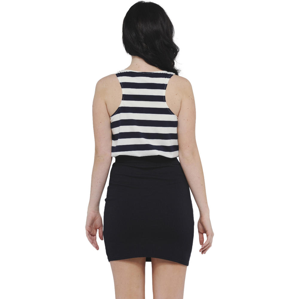AX Paris Women&#8217;s Sleeveless Elasticated Two in One Dress - Online Exclusive
