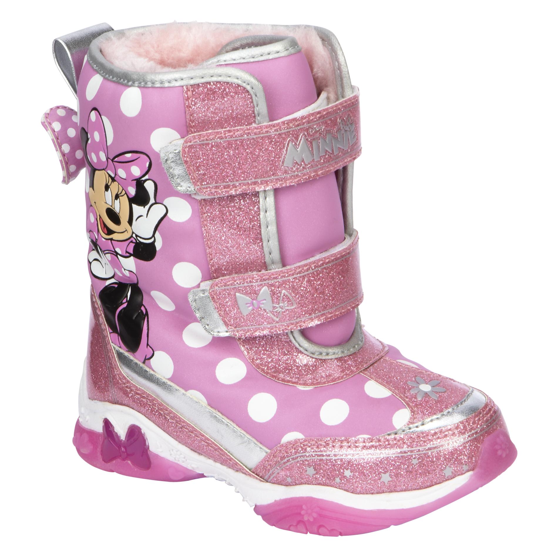 Disney Toddler Girl's Winter Boot Minnie - Pink