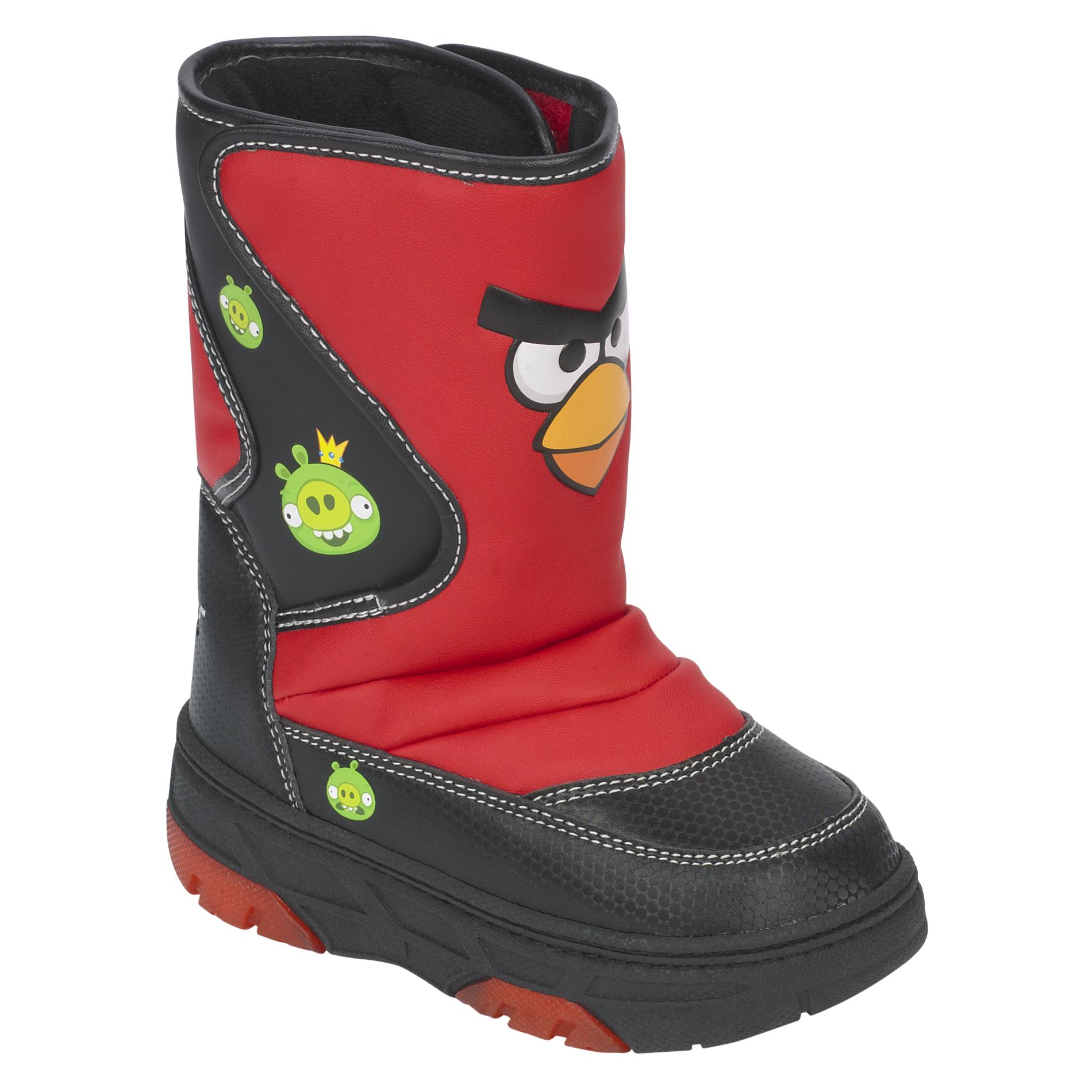 Angry Birds Toddler/Boy's Winter Boot Angry Bird - Red