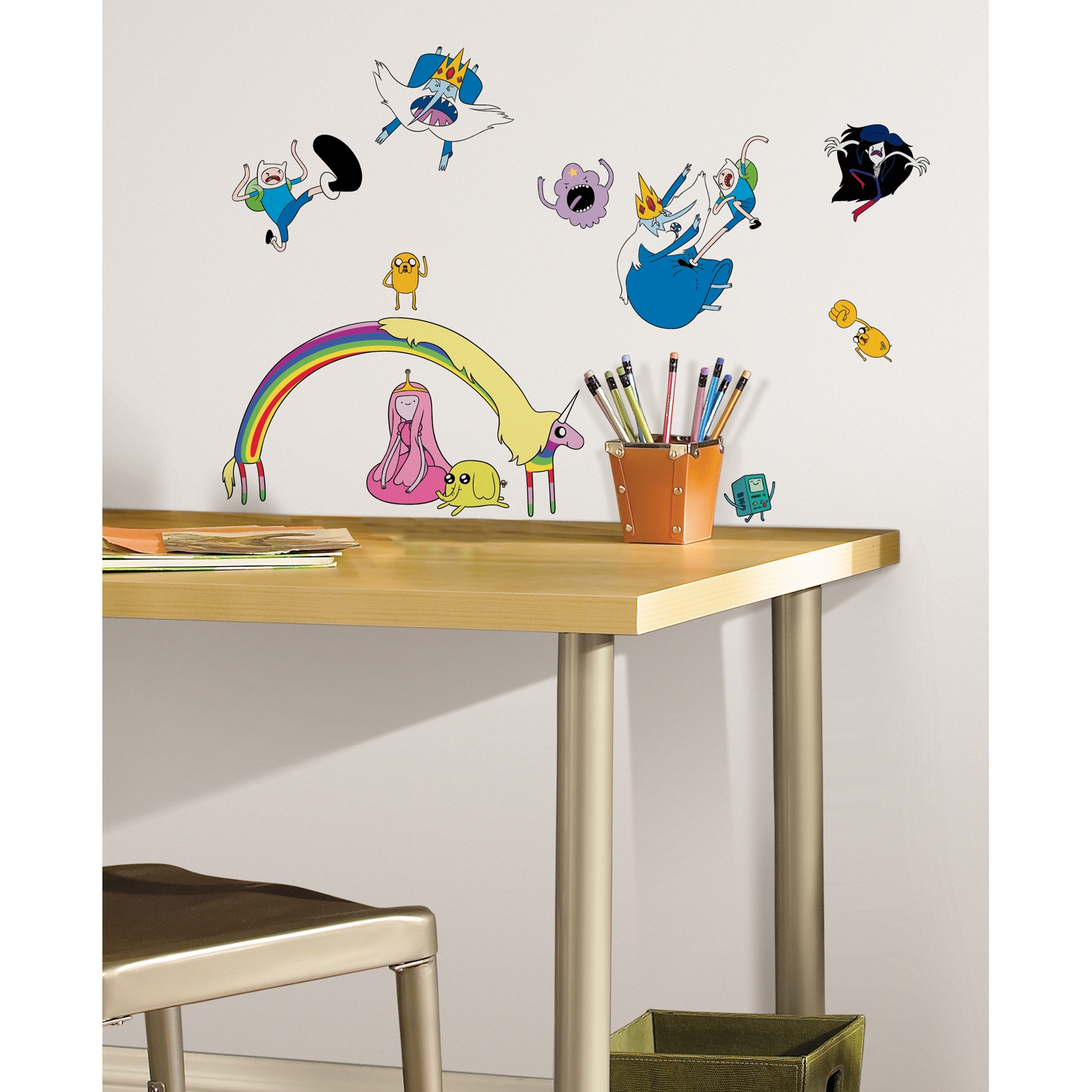RoomMates Wandaufkleber „Adventure Awaits“ – Mit Tiermotiven, Abziehbar & Wiederverwendbar
