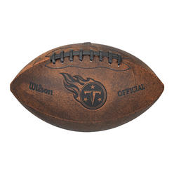 Wilson Gulf Coast Sales NFL Tennessee Titans Vintage Throwback Football, 9-Inches