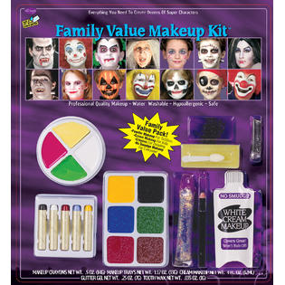 Deluxe Family Halloween Makeup Kit