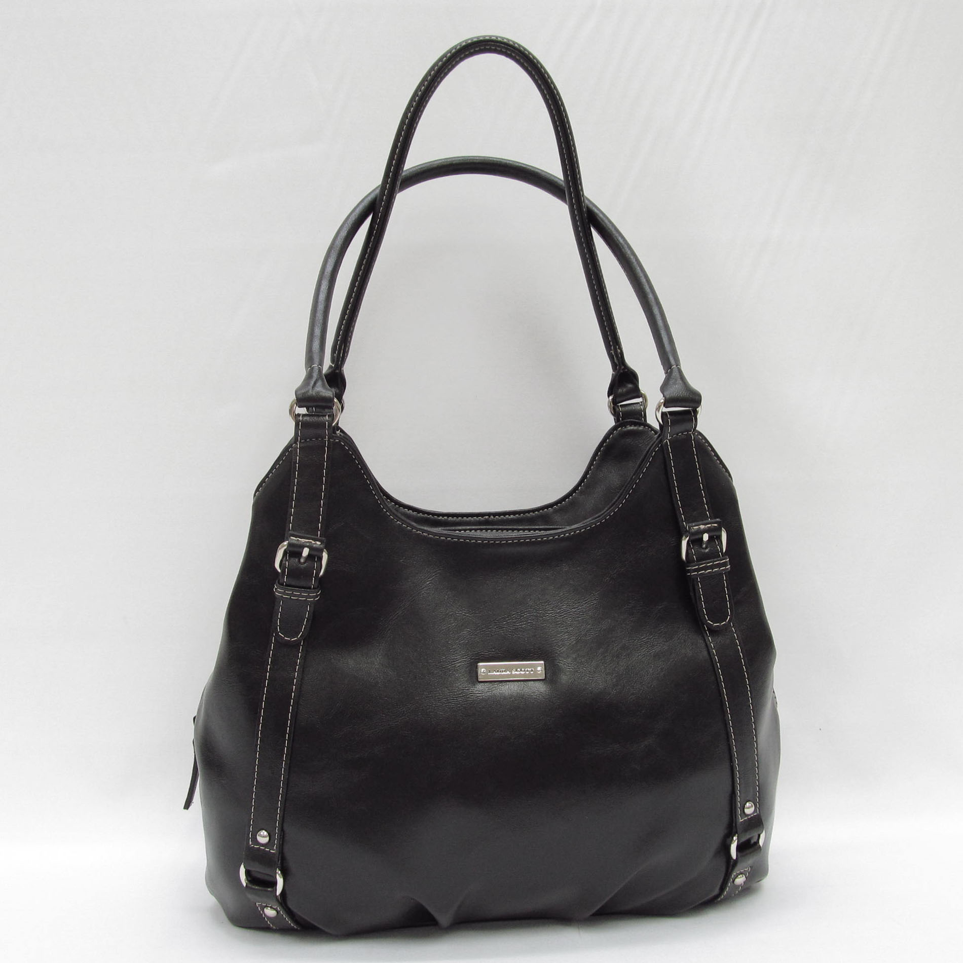 Laura Scott Women&#8217;s Handbags Sidney Nappa Chocolate