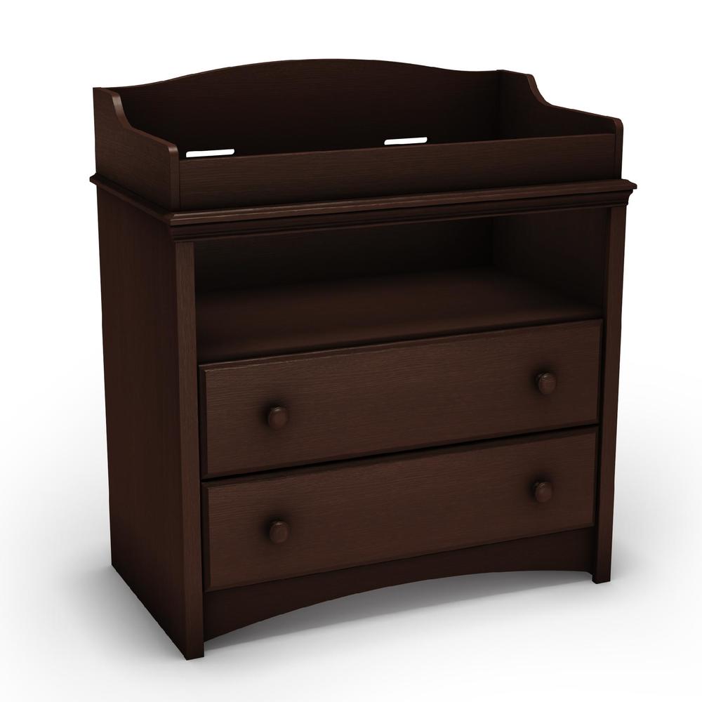 South Shore Angel Collection Changing Table Espresso
