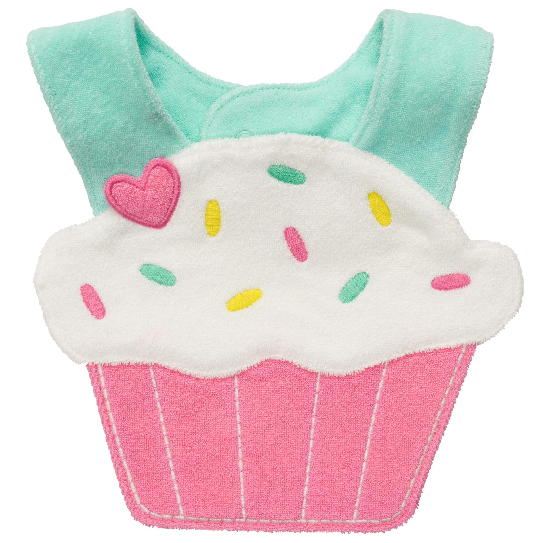 Carter's Infant Girl's Bib - Cupcake