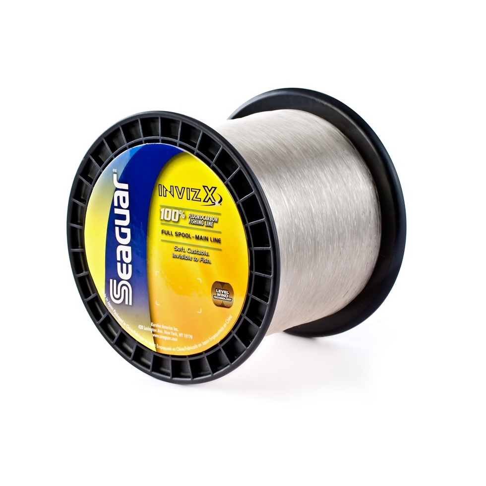 Seaguar Invizx 100% Fluorocarbon Line 10lb 1000yd 10VZ1000, Clear Seaguar Invizx 100% Fluorocarbon Line 10lb 1000yd 10VZ1000, Clear