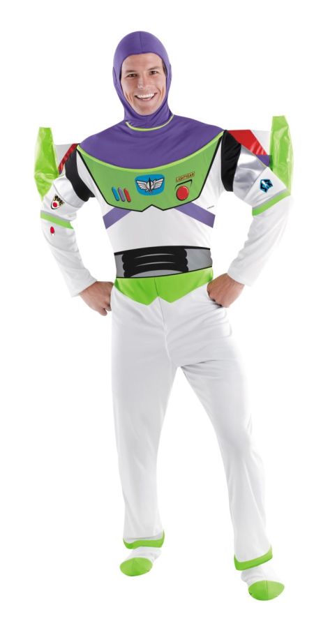 Men&#8217;s Buzz Lightyear Deluxe Halloween Costume