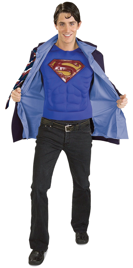 DC Comics Clark Kent Superman Men Halloween Costume
