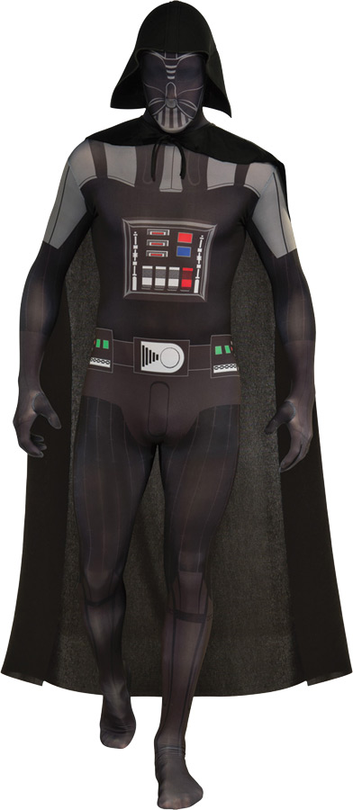 Men&#8217;s Darth Vader Skin Suit Halloween Costume