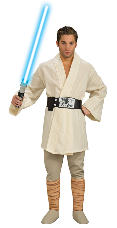 Star Wars Luke Skywalker Adult Dlx Men Halloween Costume