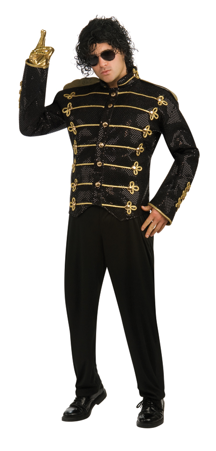 Men&#8217;s Michael Jackson Military Halloween Costume
