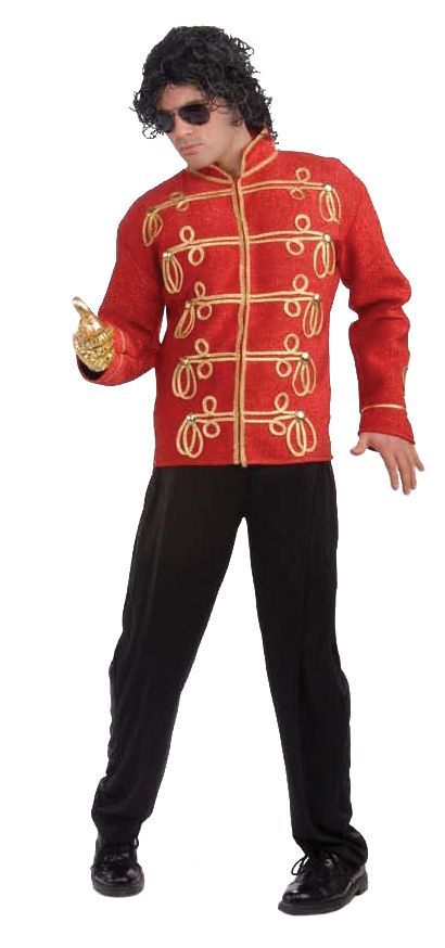 Men&#8217;s Michael Jackson Military Jacket Halloween Costume