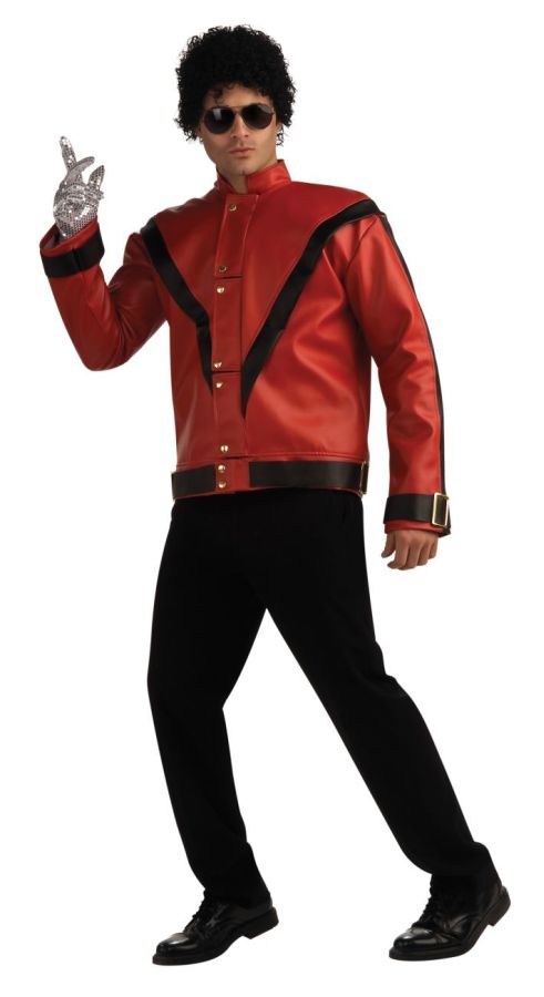 Men&#8217;s Michael Jackson Thriller Jacket Deluxe Halloween Costume