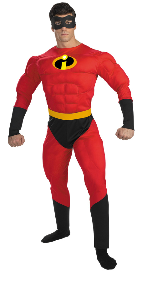 Men&#8217;s Mr Incredible Muscle Halloween Costume Size: XL