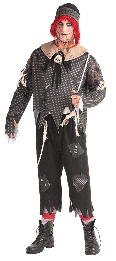 Men&#8217;s Rag Doll Boy Halloween Costume