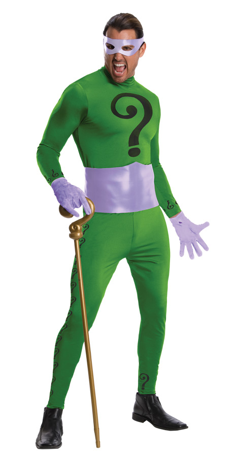 Men&#8217;s The Riddler Grand Heritage Halloween Costume Size: One Size Fits Most