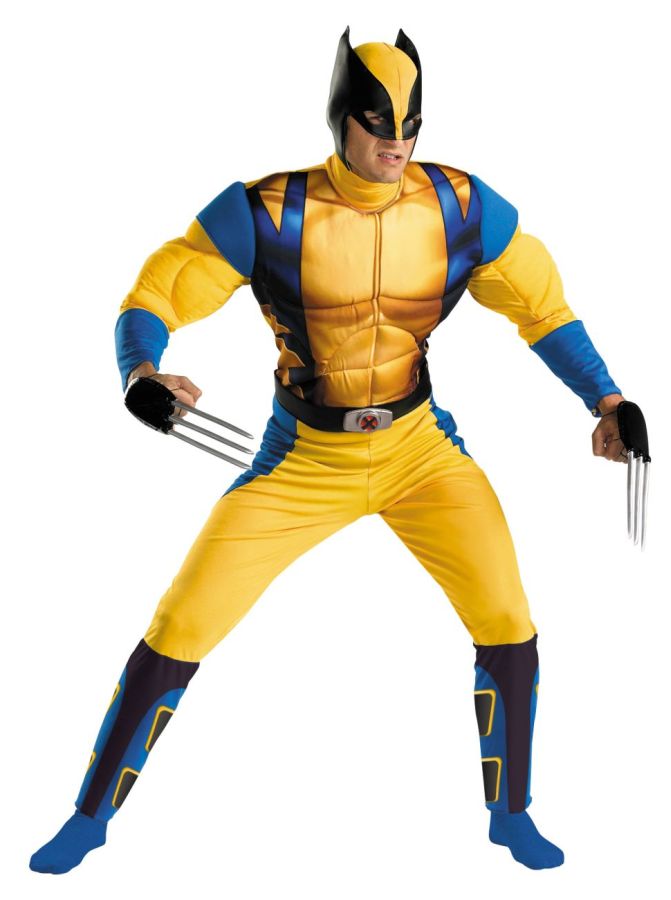 Men&#8217;s Wolverine Muscle Halloween Costume
