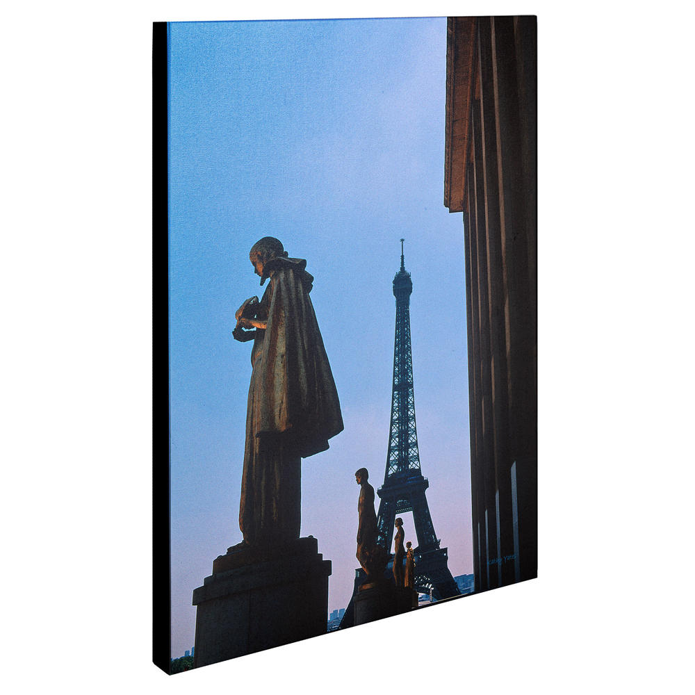 Trademark Global Kathy Yates 'View of Eiffel from Trocadero' Canvas Art