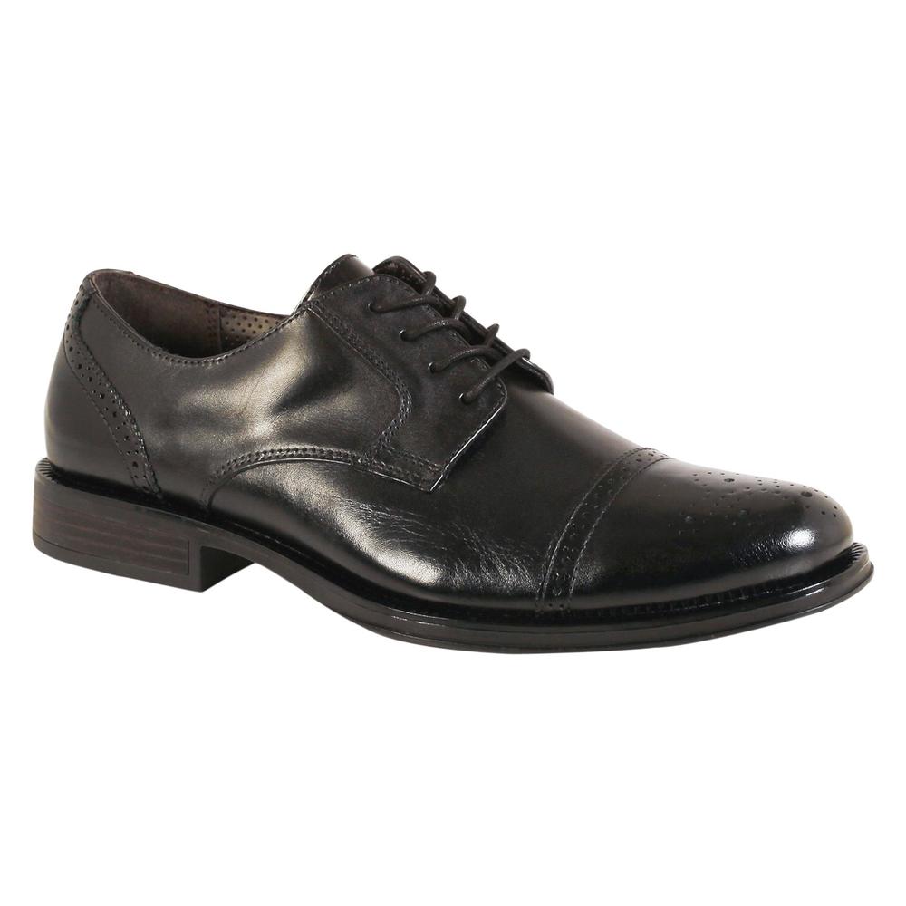Dockers Men's Menard Leather Oxford - Black