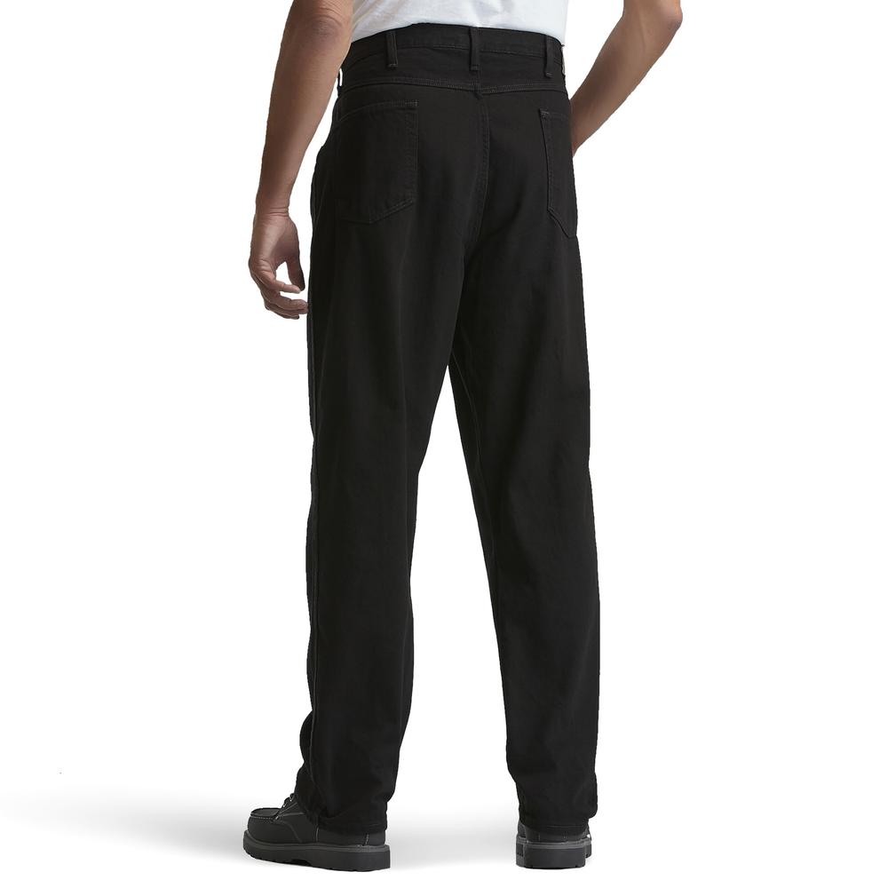 Wrangler Men's Big & Tall Regular Fit Black Jean
