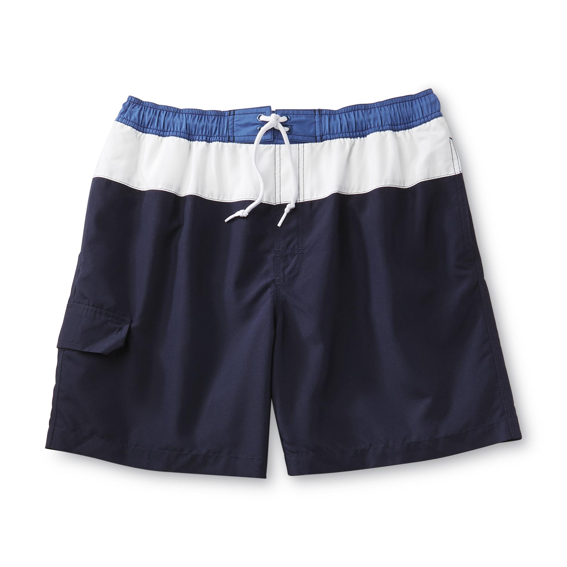 Islander Men's Swim Shorts - Striped