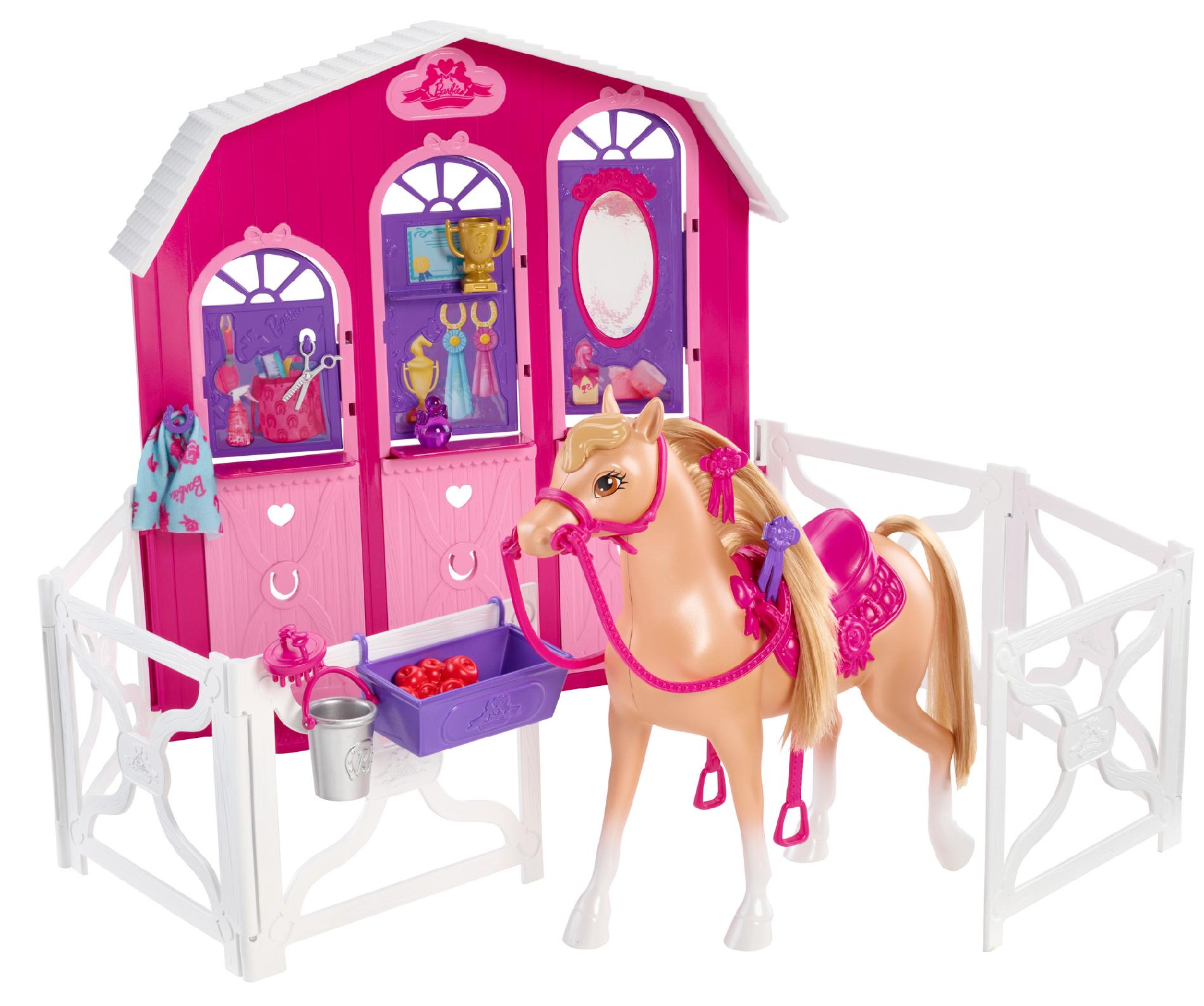 barbie sisters 4 horse set