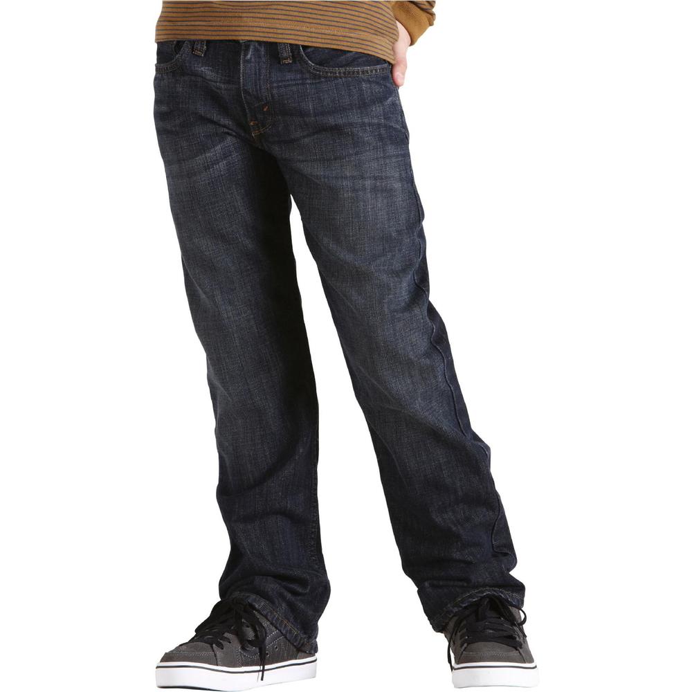 Levi Strauss Boy's Straight Leg Relaxed Fit Jeans