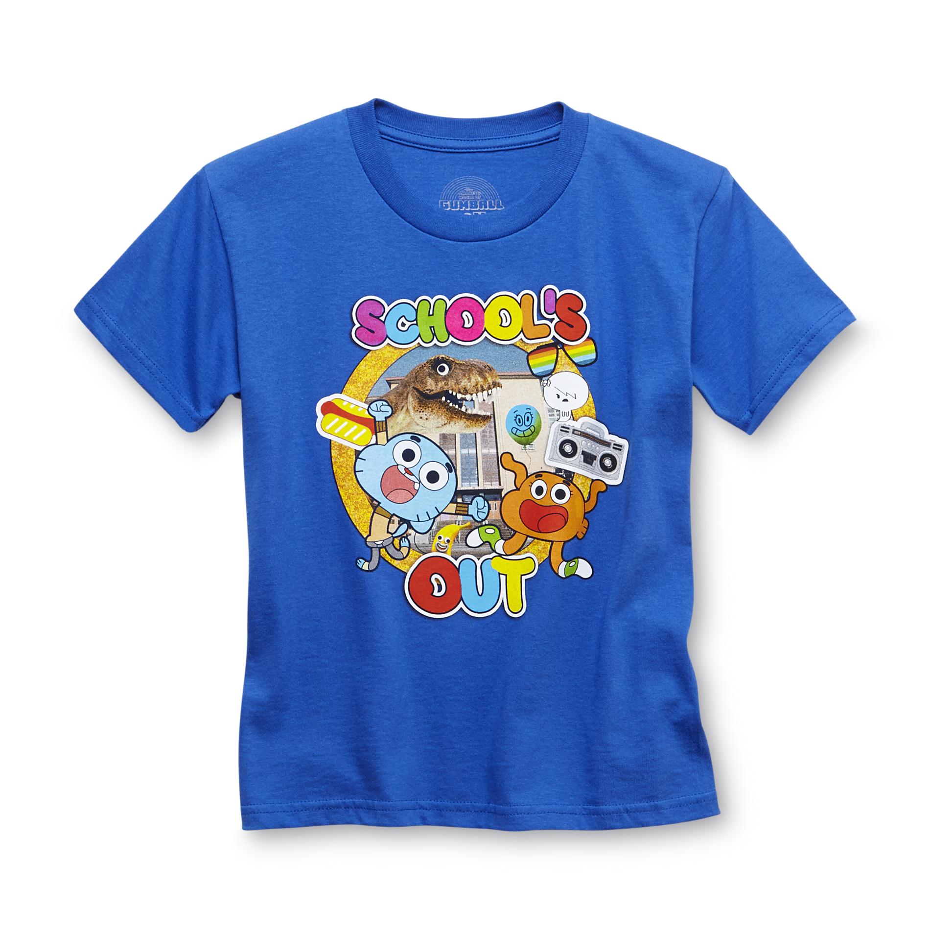 Cartoon Network Boy's Graphic T-Shirt - Gumball