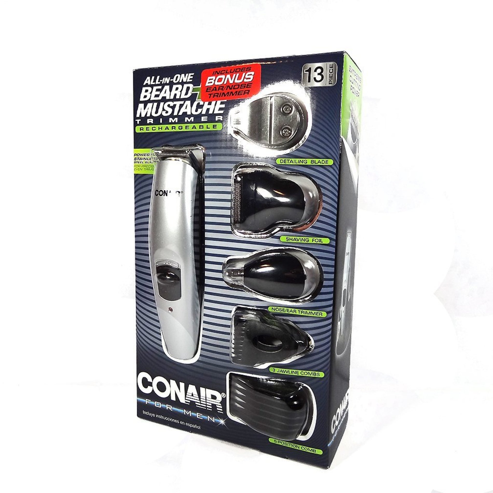 conair cordless rechargeable shaver