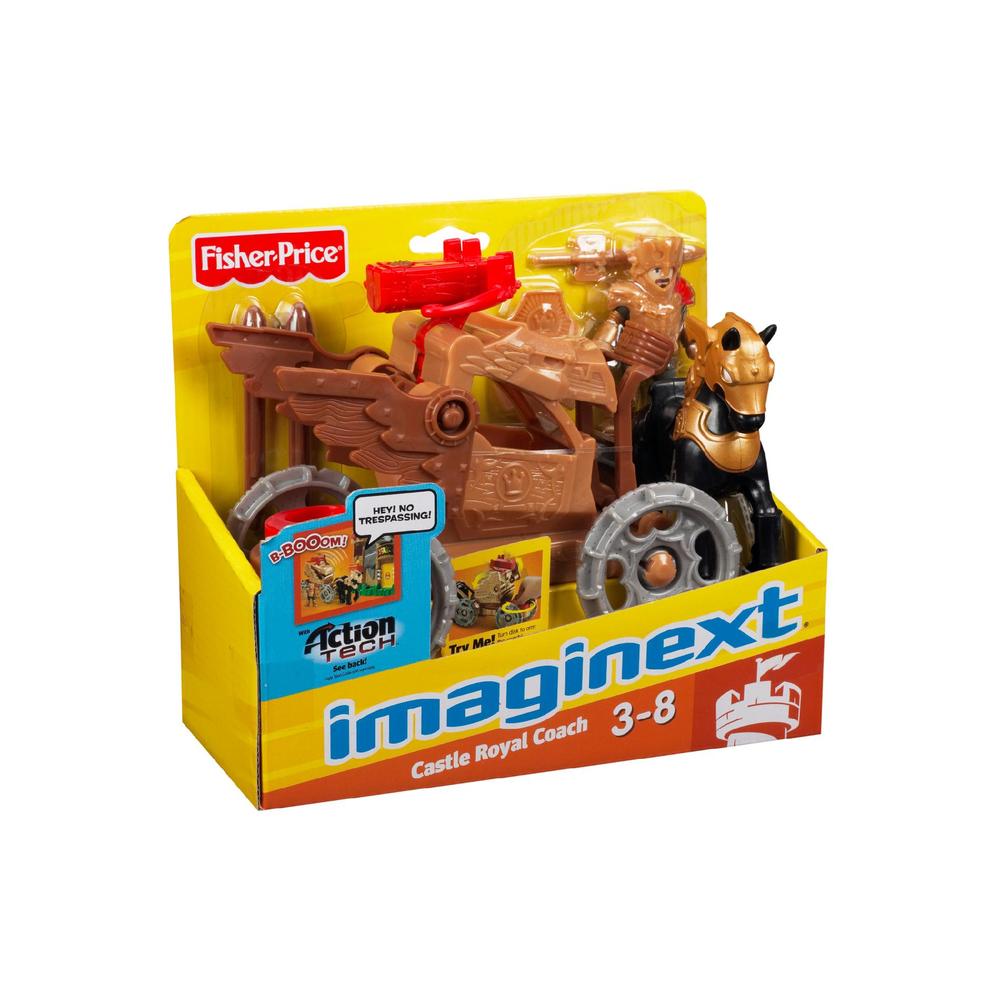 Imaginext Castle Royal Coach by Fisher Price