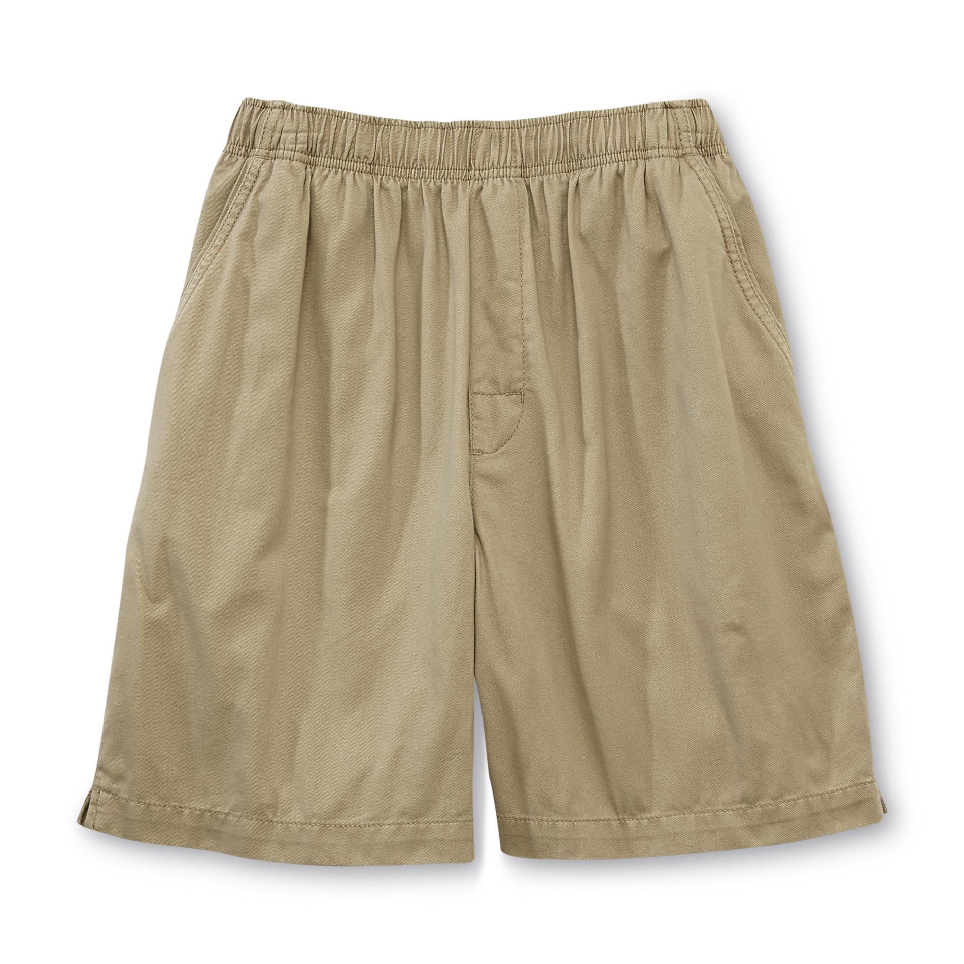 Basic Editions Men's Big Twill Shorts