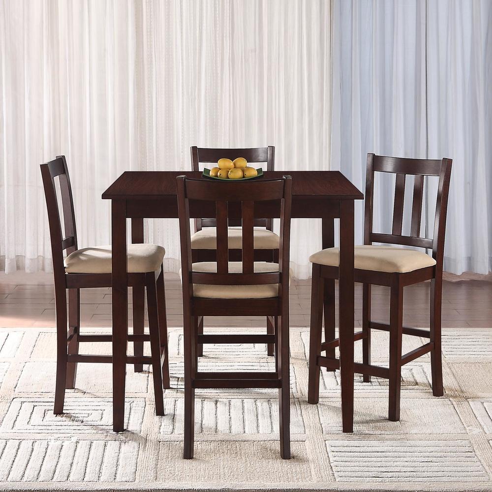Essential Home Hayden 5-Piece Upholstered Dining Set