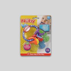 Luv N Care Nuby "Keys" Icy Bite Teether - red/purple, one size