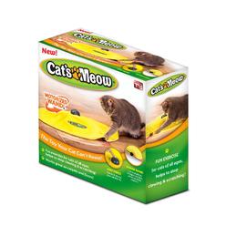 As Seen On TV Allstar Innovations cats Meow- Motorized Wand cat Toy, Automatic 30 Minute Shut Off, 3 Speed Settings, The Toy Your cat cant Resist