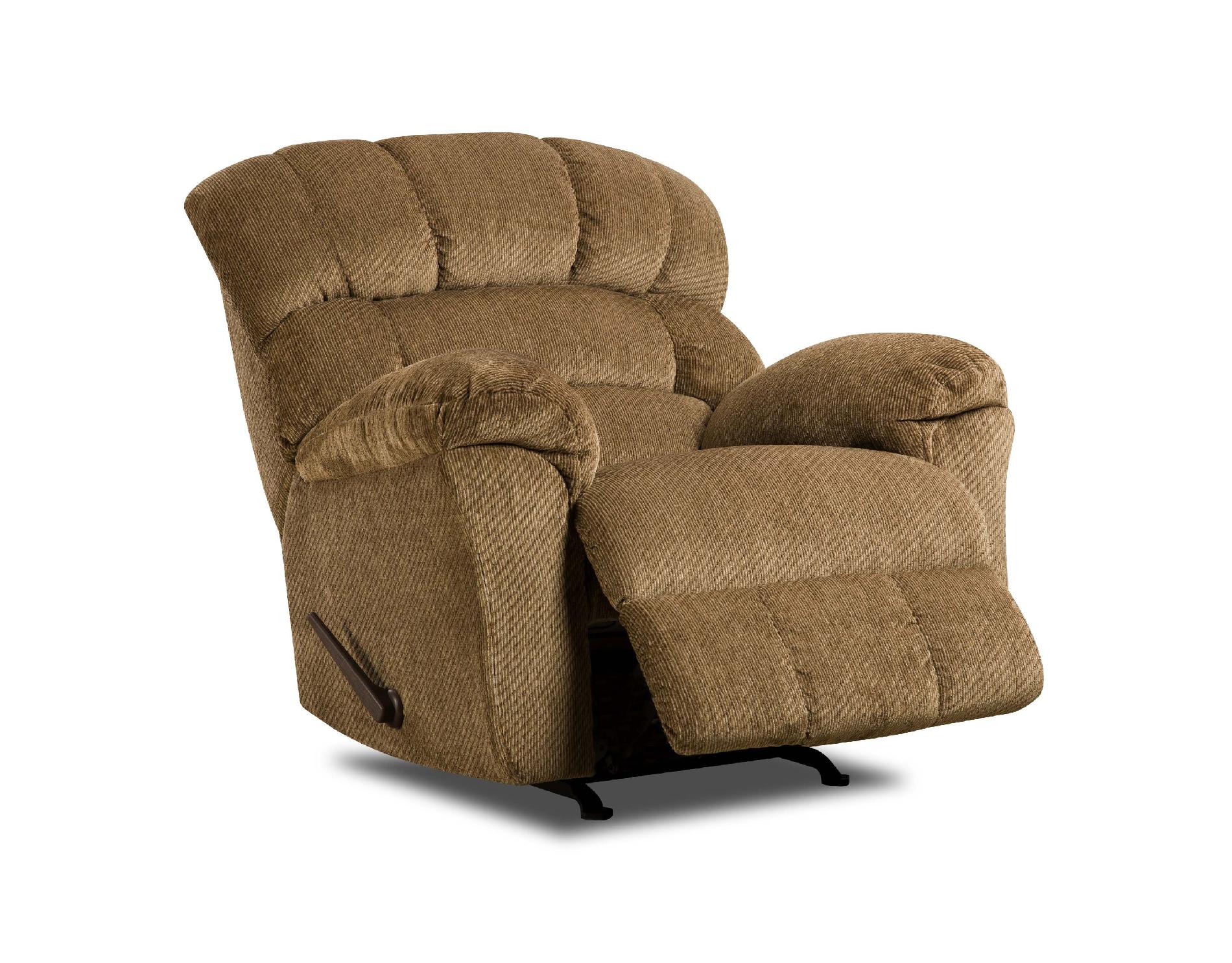 Simmons Upholstery wendall traditional rocker recliner   Shop living