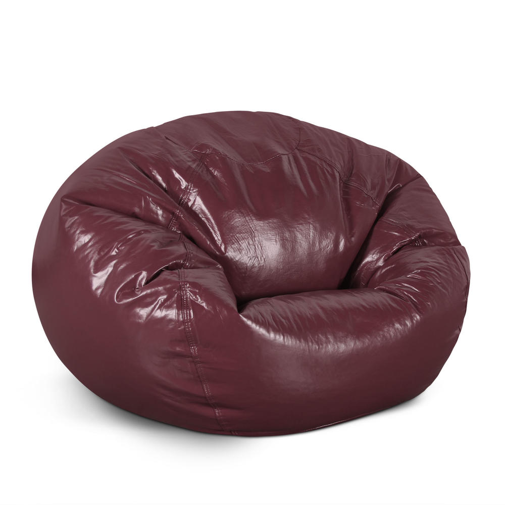 American Furniture Alliance Classic Jumbo Bean Bag - Burgundy