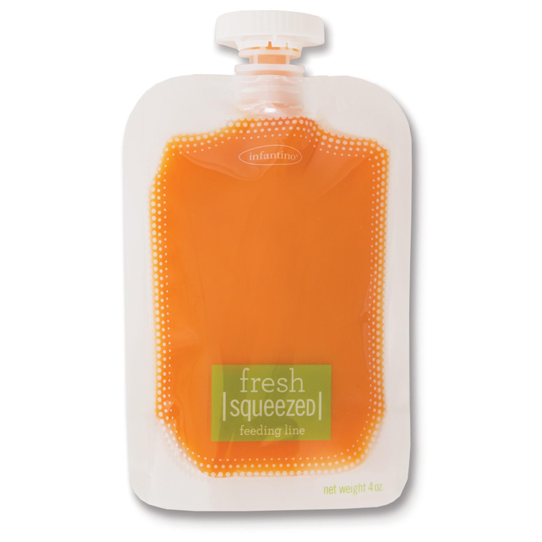 Infantino 50-Pack Fresh Squeezed Squeeze Pouches