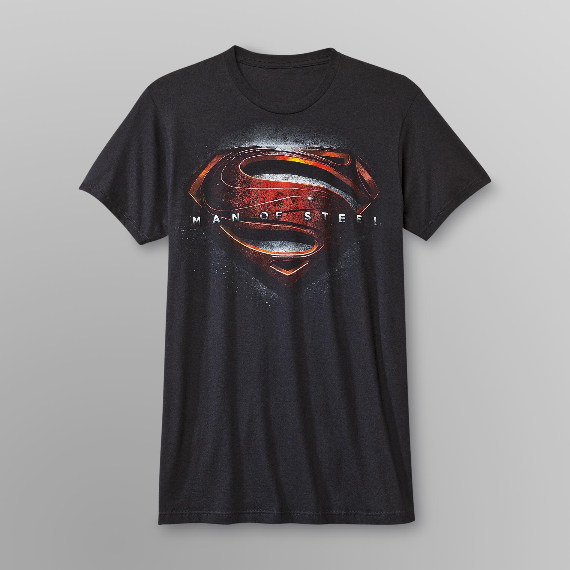 DC Comics Young Men's Superman T-Shirt - Man of Steel